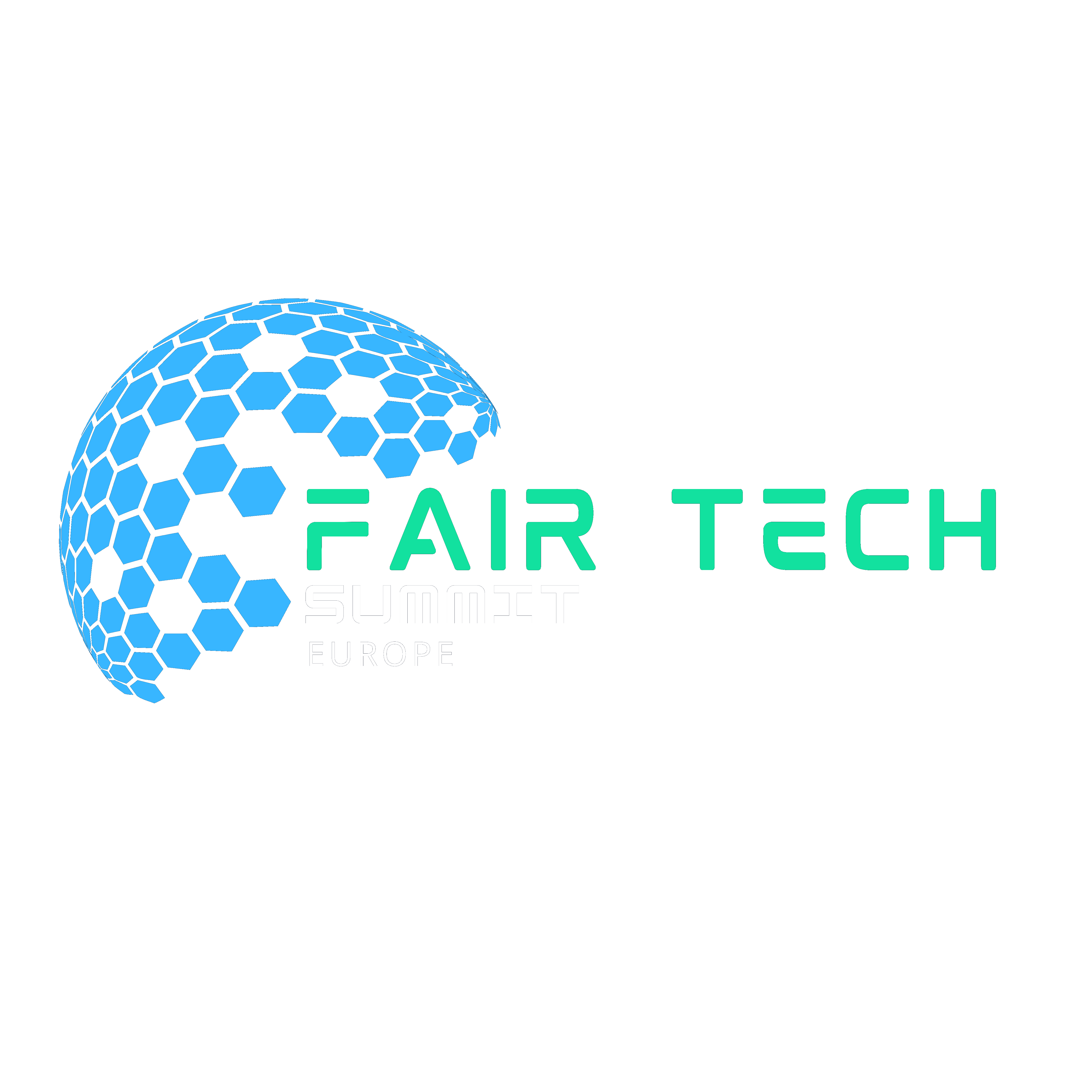 Fair Tech Summit Europe — hexagonal globe mark
